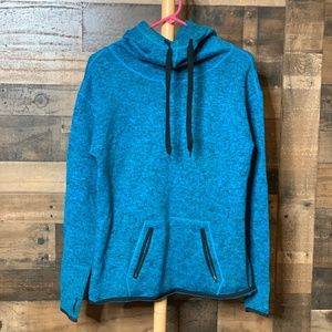 Blue Pullover Hoodie
